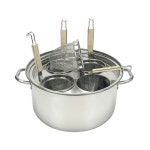 면삶는 기계 면탕기 소면 쌀국수 라멘 인덕션 해면기 노점 온면기 사리 온도 국수 대용량 1 베 : glopick