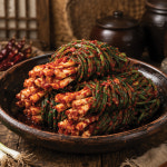 전통식품 국내산 전라도에서 주문 즉시 담는 파김치 1kg : 놀부농산