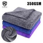 350GSM 세차 마이크로 화이버 타월 자동차 청소 헝겊 자세히 슈퍼 흡수성 관리 천 소프트 Edgeless 건조 세차용품 차량 세차수건 세차타올... 