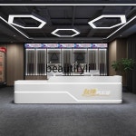 당구장 페인트 프론트 데스크 리셉션 클럽 바 금전 등록기 캐비닛 라이트 럭셔리 카운터 : 종원 상사