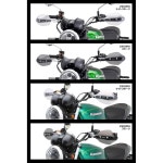 제타 레이싱 Z900RS / Z650RS 소닉 핸드가드 PC 프로텍터 키트 위조 핸드가드 레버 가드 더트 프릭 G6315 smoke : 그로우메이트