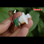 일본 Nidec 미니 15mm 유성 기어 기어 스테퍼 모터 DC 6V 2 상 4 선 18 도 3 단 유성 감속 마이크로 모터 : 제스128
