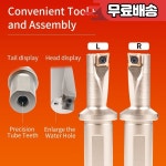 TCAP 시리즈 U 드릴 XCMT04/05/06/07/08/10 카바이드 인서트 포함 2.25D/3.25D 깊이 터닝 보링  구멍 고속 : 삼육종합상사