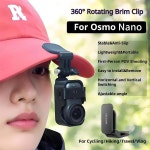 DJI OSMO NANO용 마그네틱 브림 클립  휴대용 하단 흡착 디자인 1인칭 촬영 액세서리 : 베누스밀란