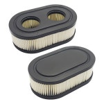 2PCS 에어 필터 593260 798452 BRIGGS STRATTON  잔디 깎는 기계 4247 09P000 550E 4선 엔진 : 무이닷컴