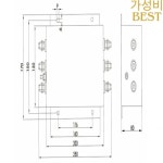 인버터 EMI 필터 15-50A 380/440VAC 50/60Hz 3상 전력선 노이즈 CE RoHS 호환 VFD RFI (LC 네트워크) : 공덕보시
