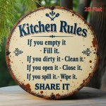 평면 고화질 프린팅 금속 표지판 모던 메탈 플라크 홈 오피스 장식 1. 1pc : 에이치에스라이프몰11