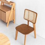 소로홈 원목의자 BDC30 라탄 : 별이언니마켓