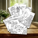 PS 치매예방어르신색칠 실버재활치료색칠북 시니어 : 잘말린옥수수씨마켓