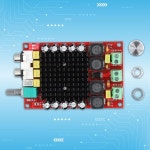 XH-M510 디지털 파워 오디오 앰프 보드 DC14-34V TDA7498 홈 시어터 액티브 스피커용 무소음 모드 고효율 : 송하유통38