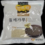 맛뜨락 거피들깨가루 동방제유 실온 1Kg : 식재온