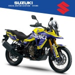 스즈키 V STORM DL 800 DE RE 2023 2026 오토바이 바디 페어링 스티커 칼 보호용 스트리트 바이크 그래픽 키트 600029 02 : 대성코리아05