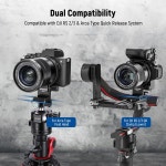 소니 알파 7R IV 7R V 7 IV 7S III 카메라 삼각대 렌즈 마운트 링 DJI RS 2 3 아르카용 Neewer 회전식 칼라 마운트 플레이트 : 유인01