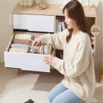 G.L.S G2140 서랍 선반 콤비 수납장 1200 2colors : GoodLifeStyle