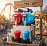 아이스트로 슬러시기 스무디기  SSM-52 7.5리터 3구 놀이동산,스터디카페,식장,골프장 필수 아이템 : 해솔커머스