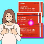 프롬바이오 노르웨이 헤링오일 100 오메가11 약국 효능 3개 : 엄마의 선물 추천