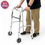 진산메디칼 편한안 노인보행보조기 접이식 어르신 성인 환자 환자용 바퀴 워커보행기 실내용 : 진산메디칼