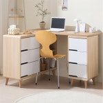 G.L.S G2145 와이드 서랍 책상 1400 2colors : GoodLifeStyle