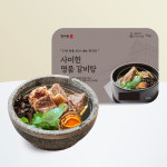 사미헌 보양세트 (능이버섯 갈비탕 1팩, 명품 갈비탕 1팩, 전복 매생이 갈비탕1팩, 갈비탕 1팩/총 4팩)(포장가방 포함) : 사미헌
