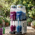 아이스트로 슬러시기기계 스무디기  SSM-420 12리터 3구 놀이동산,스터디카페,식장,골프장 필수 아이템 : 해솔커머스