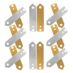 1세트 구리 아연 전기 도금 전극 스트립 과일 배터리 실험 DIY 과학 교육 용품 : 에이치케이오토모터스