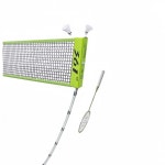 배드민턴 임시 코트 간이 휴대용 경기장 마킹 이동식 선 테니스 : 스토어 그린데이