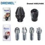 드레멜 어댑터 DREMEL 4486/4485 로타리 공구 척 4선 3000/4000/7700/8200/8220 전기 그라인더 범 퀵 체인지 드릴 비트 : 무이글로벌