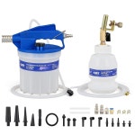 모터 테크 2L 진공 브레이크 블리더 키트, 2.1 qt 액 추출기 1L 리필 병 19 어댑터, 1인용 펌프 도구 : 베스트초이스NY