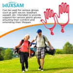 eAj 먹삼 골프 글러브 들것 홀더 키퍼 행거 글러브 지지 프레임 골프 글러브 홀더 랙 드라이어 셰이퍼 도구 액세서리 골퍼 글러브 유지 관리... 