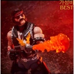 재고 있음 오리지널 DREADNOK TORCH F9859 액션 피규어 장난감 선물 컬렉션 : 지장보살