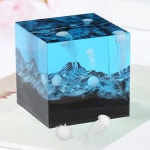 미니어처 바다 동물 참 장식품 정교한 에폭시 캐스팅 필러 피규어 레진 공예 제작 기본 : 묵향쇼핑18호점