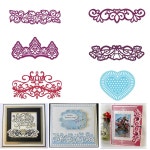 레트로 엣지 금속 커팅 다이 하트 스티칭 컷 스크랩북킹 종이 장식 카드 공예 제작용 1. H2141 : 호걸쇼핑35호점