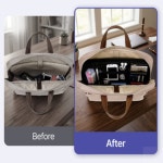 승연이의 추천 스토어 전자기기 케이블 정리 파우치 다용도 수납 체크플레이트 여행용 멀티파우치 케이블정리파우치 디지털파우치 : 승연이의... 