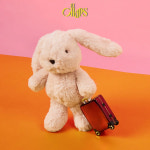 B.T. CHAPS 버블즈 버니 토끼 애착 인형  - 23cm : BON TON TOYS