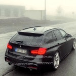 BMW 호환 F31 2013- BMW 호환 3 시리즈 왜건 320i 투어링 탄소 섬유 뒷 트렁크 리드 자동차 스포일러 Ducktail 립 날개 : 그라츠1