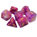 7개/대 패턴 믹스 컬러 4/6/8/10/12/20 DND TRPG 파티 엔터테인먼트 보드 게임 용품 주사위 세트 다면체 디지털 : 공덕몰
