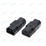 IEC320 C14 - C21 전원 어댑터 플매트 카펫 러그 16A 250V (PDU/UPS용) 남성-여성 커넥터 소켓 : 테라픽셀오