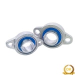 1Pcs 304 스테인레스 스틸 장착 베어링 베개 블록 SKFL000 002 보어 10/12/15/17/20/25/30mm : 노미어스토어