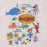 [빅웨이브] 인조이 반팔 티셔츠 (화이트) : 빅웨이브컬렉티브