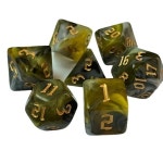 7개/대 패턴 믹스 컬러 4/6/8/10/12/20 DND TRPG 파티 엔터테인먼트 보드 게임 용품 주사위 세트 다면체 디지털 : 공덕몰