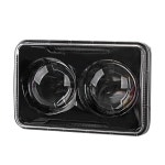 Marlaa LED 변환 헤드라이트 램프 오토바이 혼다 XR250 XR400 XR650 스즈키 DRZ - H4642/H4651/H4652/H4656/H4666 용 4x6 인치... 