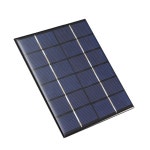 uxcell 태양광 패널 2W 6V 블랙 그린 소형 발전 시스템 1팩 : NovaKappa