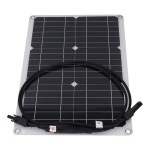 Asixxxix 유연한 태양광 패널 20W 18V : NovaKappa