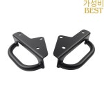 2PCS 오토바이 뒷좌석 승객석 팔걸이 핸들 그랩 레일 지원 난간 Yamaha XSR 900 2022-2025 Matte Black : 선업공덕몰
