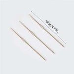 3개 스테인레스 스틸 캔들 제작  1.5mm 아메리칸 No. 8개의 니팅 니들 실리콘 몰드  향초 심지 만들기 : 범이소상도