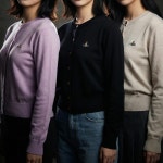 바로배송(전사이즈) 비비안웨스트우드 가디건 베아 코튼 캐시미어/ 메리노울(버진울) 블랙 : 비쥬얼쇼크