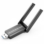 WiFi 6 USB 어댑터 데스크톱 PC 및 노트북용 AXE5400 트라이밴드 WPA3 : 셀러백야