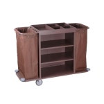 모텔 카트 청소용카트 운반차 이동식 미화용품 운반카 대차 : 순금나무