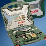 BOSCH 드릴 비트 드릴날 기리 세트 100 PCS 전동 목공 육각 콘크리트 드라이버 : 완소핑