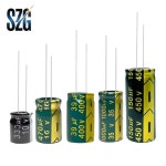 100V DIP 고주파 알루미늄 전해 콘덴서 10 22 33 47 68 100V 10uF 10PCS : 인터7